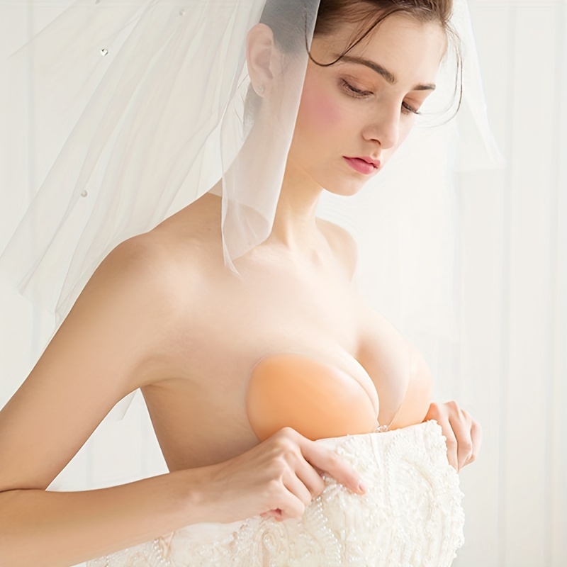 Push Up Bra Silicone - Silikon-Brustpads für Damen, Unsichtbarer BH, Sexy