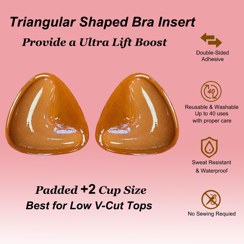 Strapless Bra Adhesive - Kave 1/2 Paar doppelseitiger klebriger BH