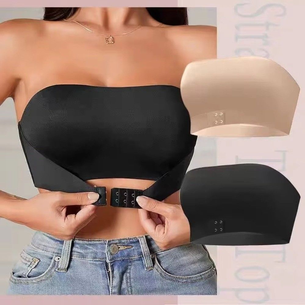 Full Coverage Bra - Neuer Anti-Rutsch-trägerloser BH, sexy, ohne Polsterung,