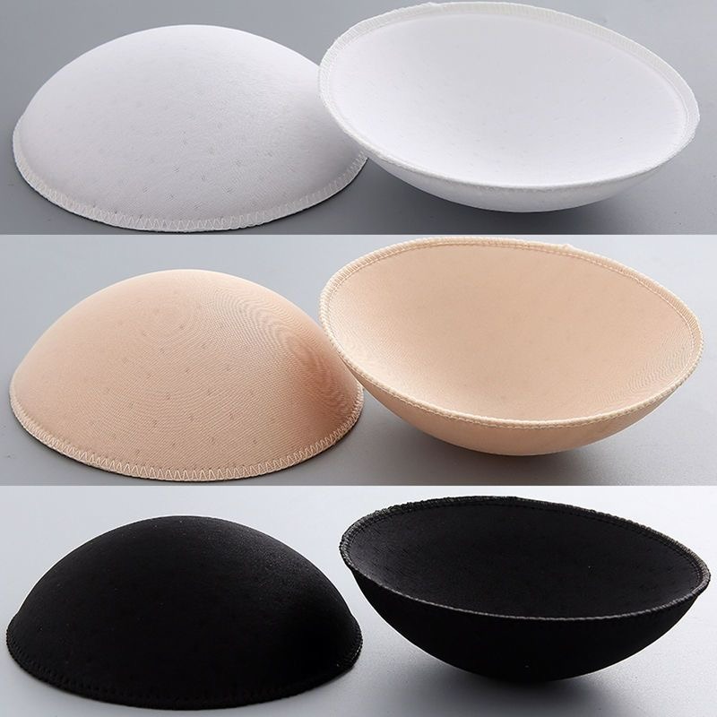 Push Up Bra Silicone - Push-up-BH-Einlagen, runde Cup-Pads, Schwamm-Einlagen für nahtlose