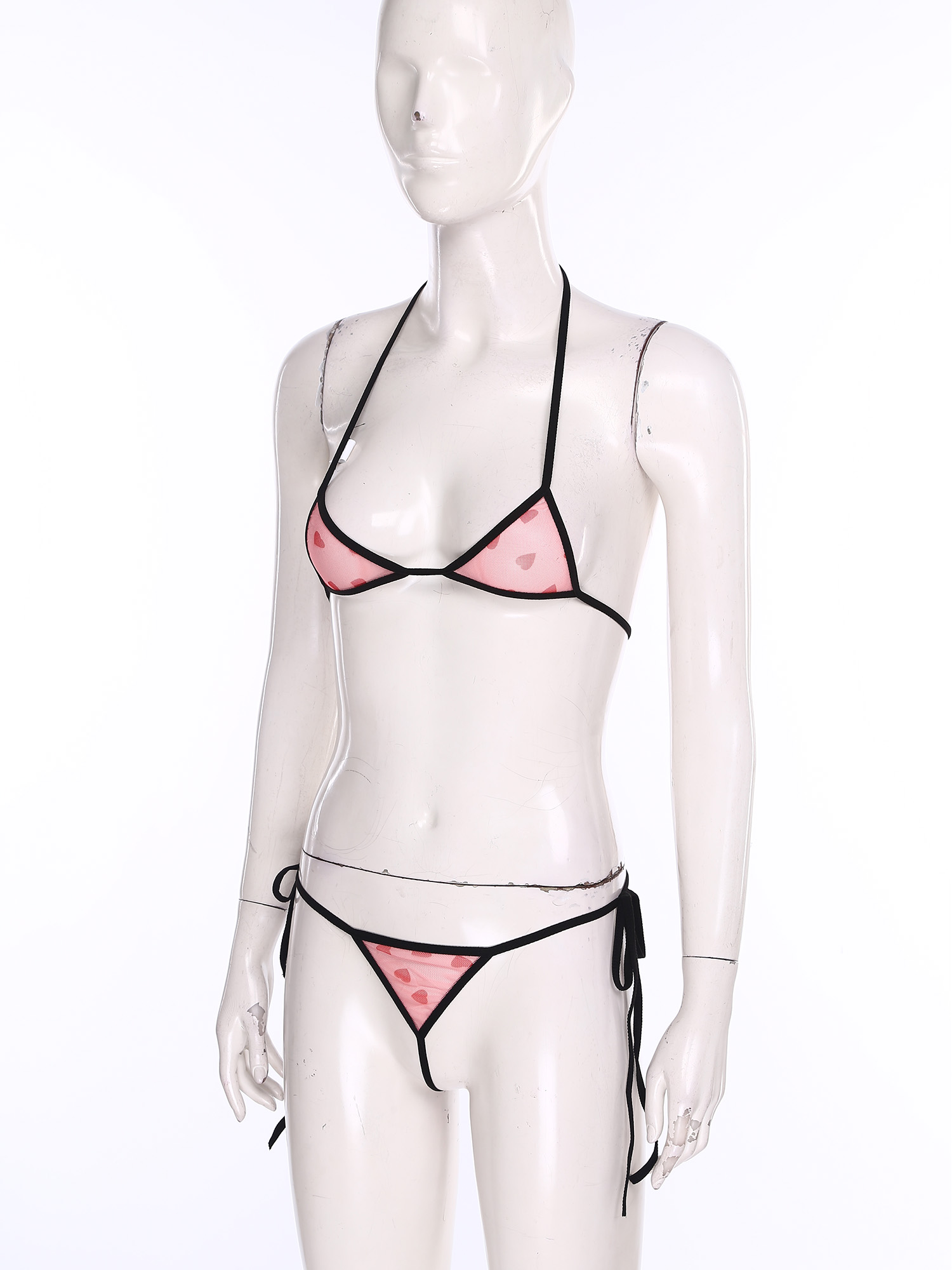 Damen Micro Mini Bikini Dessou – Sheer Mesh Bra Bewertung und Preis
