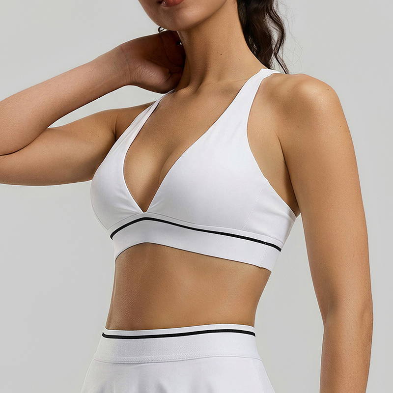 Modische Yoga-BHs im amerikani – Sports Bra Racerback Bewertung und Preis