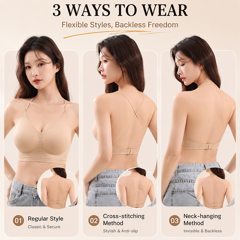 FINETOO Nahtloser Wellen-Stütz – Sleep Bra Bralette Bewertung und Preis