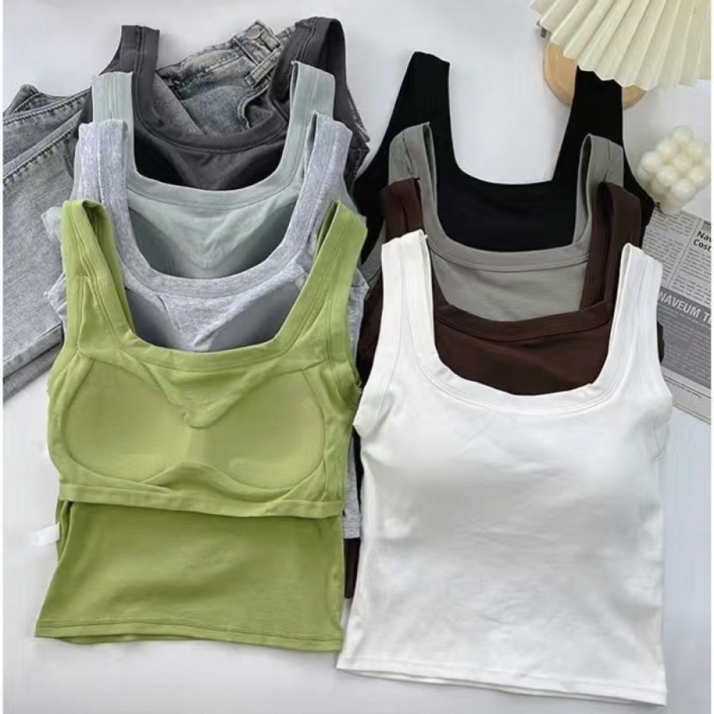 Baumwoll-Tanktop mit eckigem A – Cotton Bra Everyday Bewertung und Preis