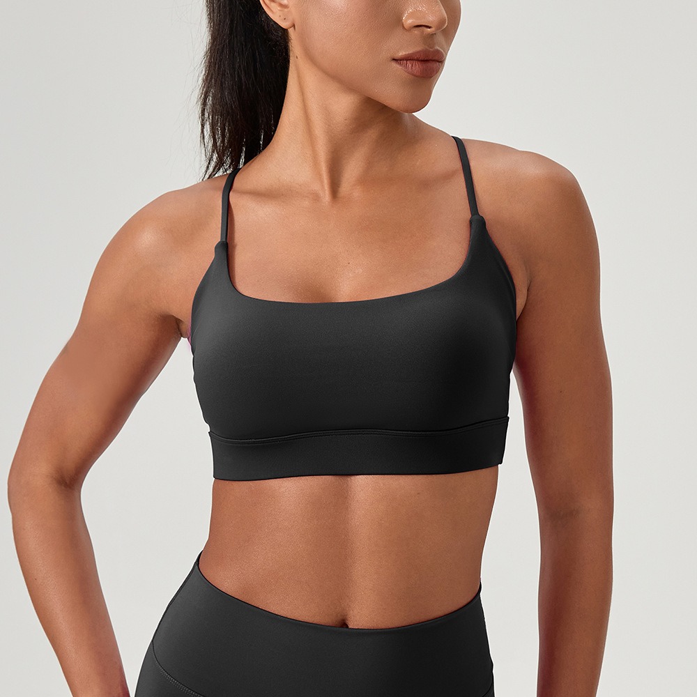 Frauen Sexy Yoga Bh Cross Stra – Sports Bra Racerback Bewertung und Preis