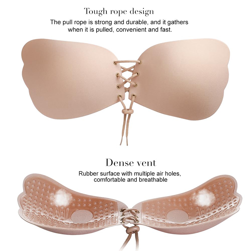 1/2 Paar Damen Sommer rückenfr – Backless Bra Sticky Bewertung und Preis