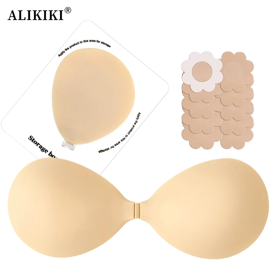 Trägerloser Push-up-Klebe-BH,  – Backless Bra Sticky Bewertung und Preis