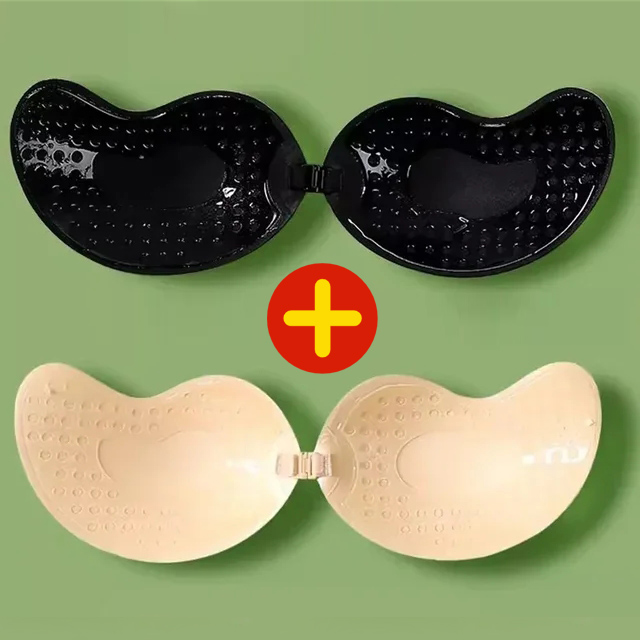 1/2pc unsichtbarer Push-up-BH  – Backless Bra Sticky Bewertung und Preis
